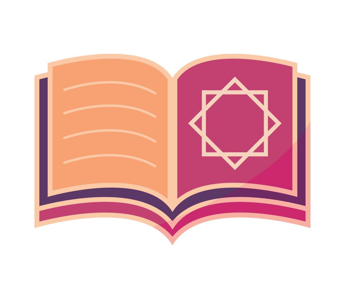 Arabisch koran boek vector