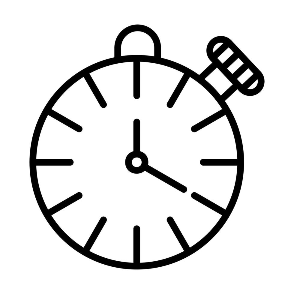 stopwatch vector pictogram