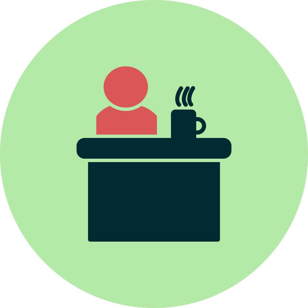 bureau vector pictogram