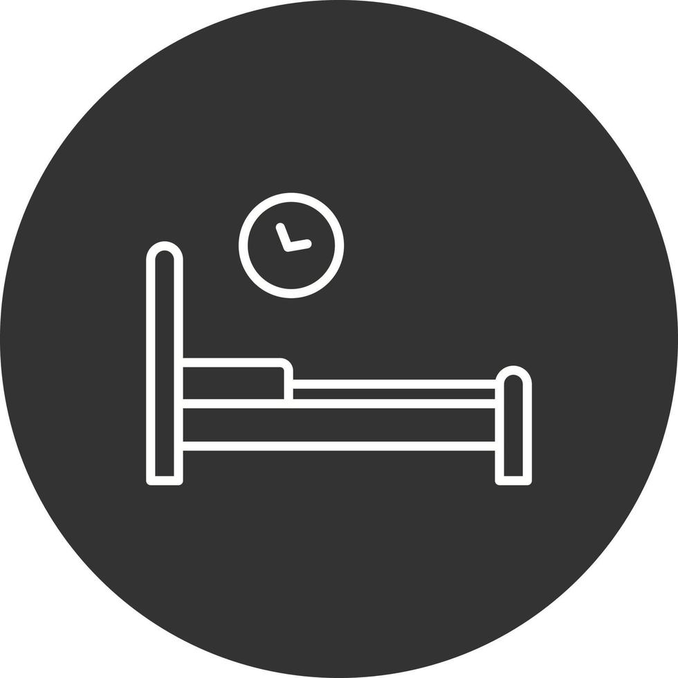 bed vector icoon