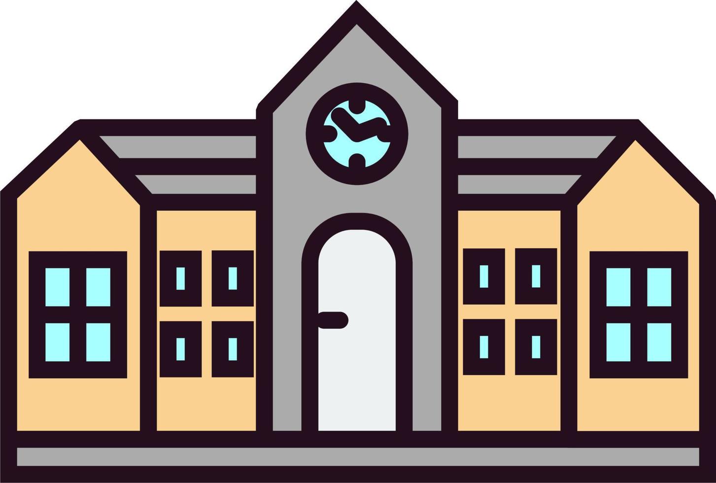 campus vector icoon