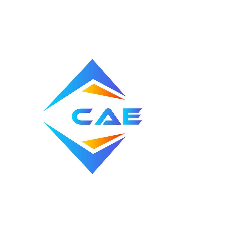 cae abstract technologie logo ontwerp Aan wit achtergrond. cae creatief initialen brief logo concept. vector