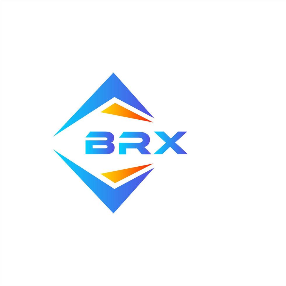 brx abstract technologie logo ontwerp Aan wit achtergrond. brx creatief initialen brief logo concept. vector