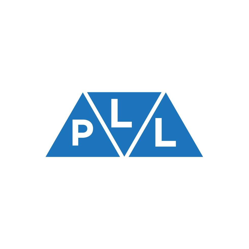 lpl abstract eerste logo ontwerp Aan wit achtergrond. lpl creatief initialen brief logo concept. vector