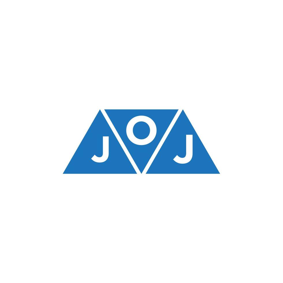 jojo abstract eerste logo ontwerp Aan wit achtergrond. jojo creatief initialen brief logo concept. vector