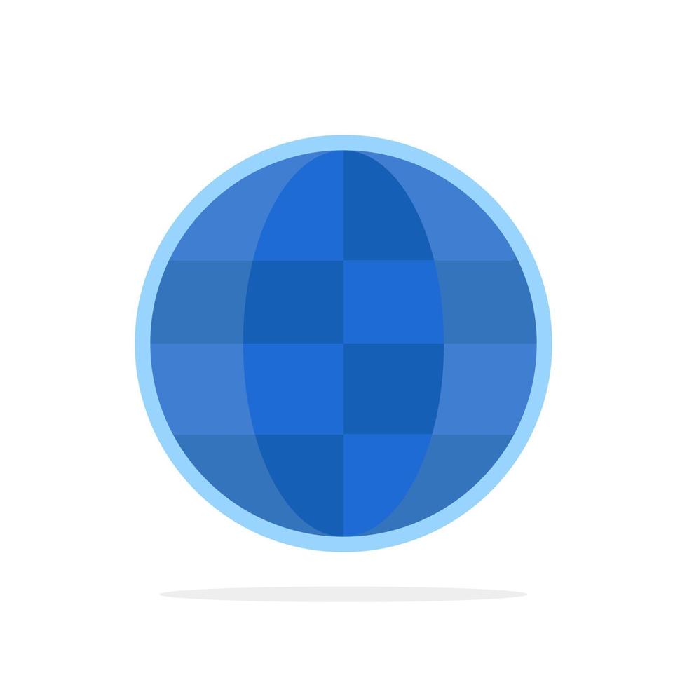 wereld wereldbol kaart internet abstract cirkel achtergrond vlak kleur icoon vector