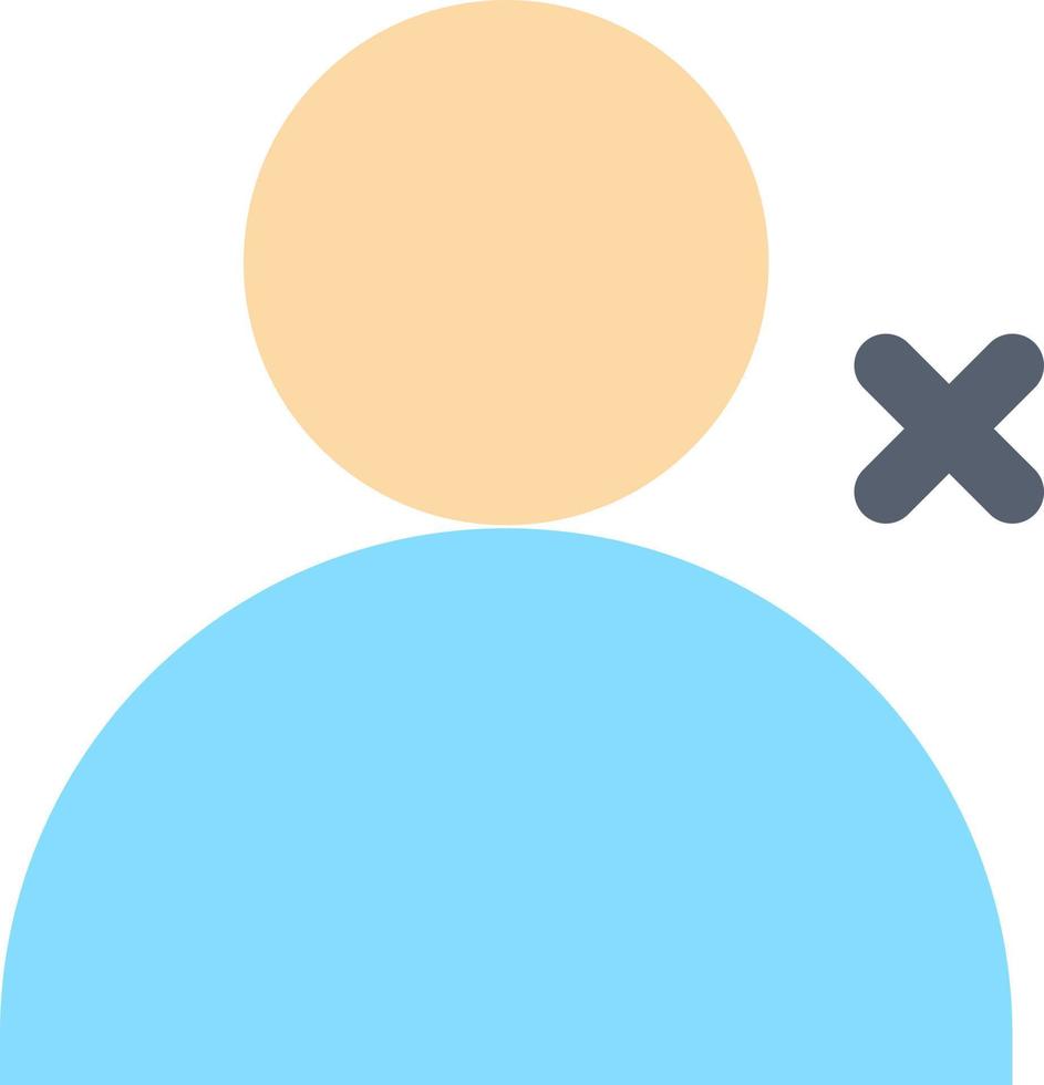 Ontdek mensen twitter sets vlak kleur icoon vector icoon banier sjabloon