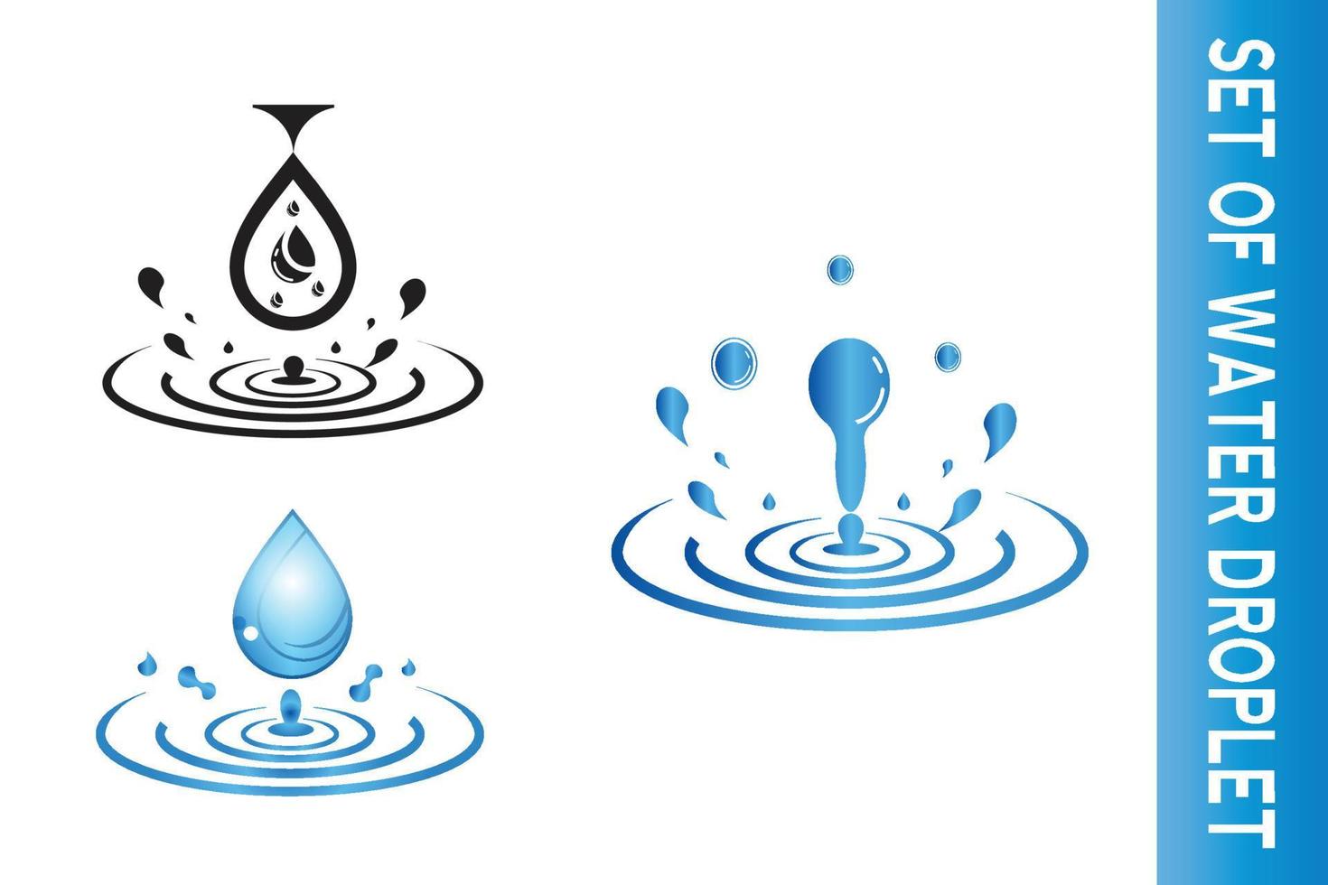 waterdruppel icoon vector