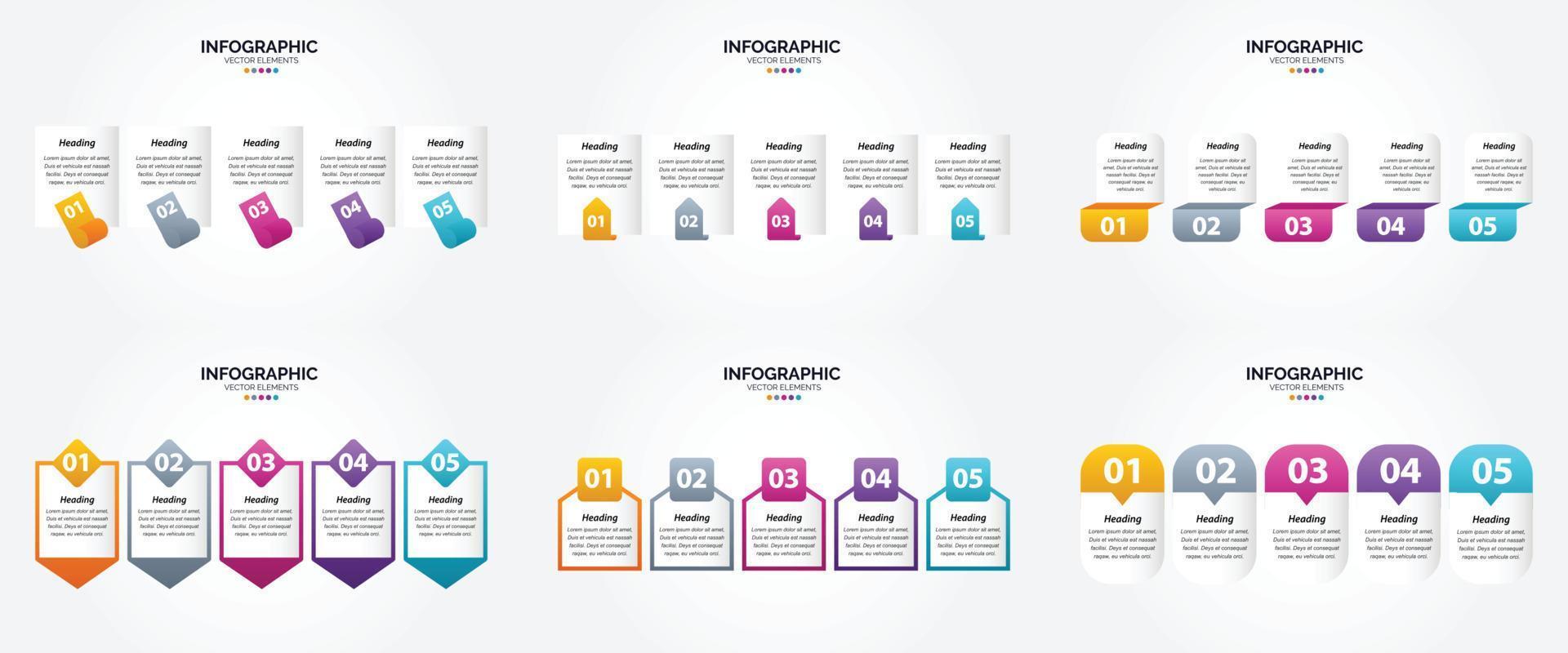 deze reeks van vector infographics is ideaal voor reclame in een brochure. folder. of tijdschrift.