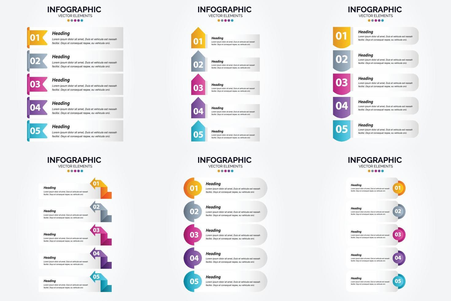 deze vector infographics reeks is perfect voor reclame in een brochure. folder. of tijdschrift.