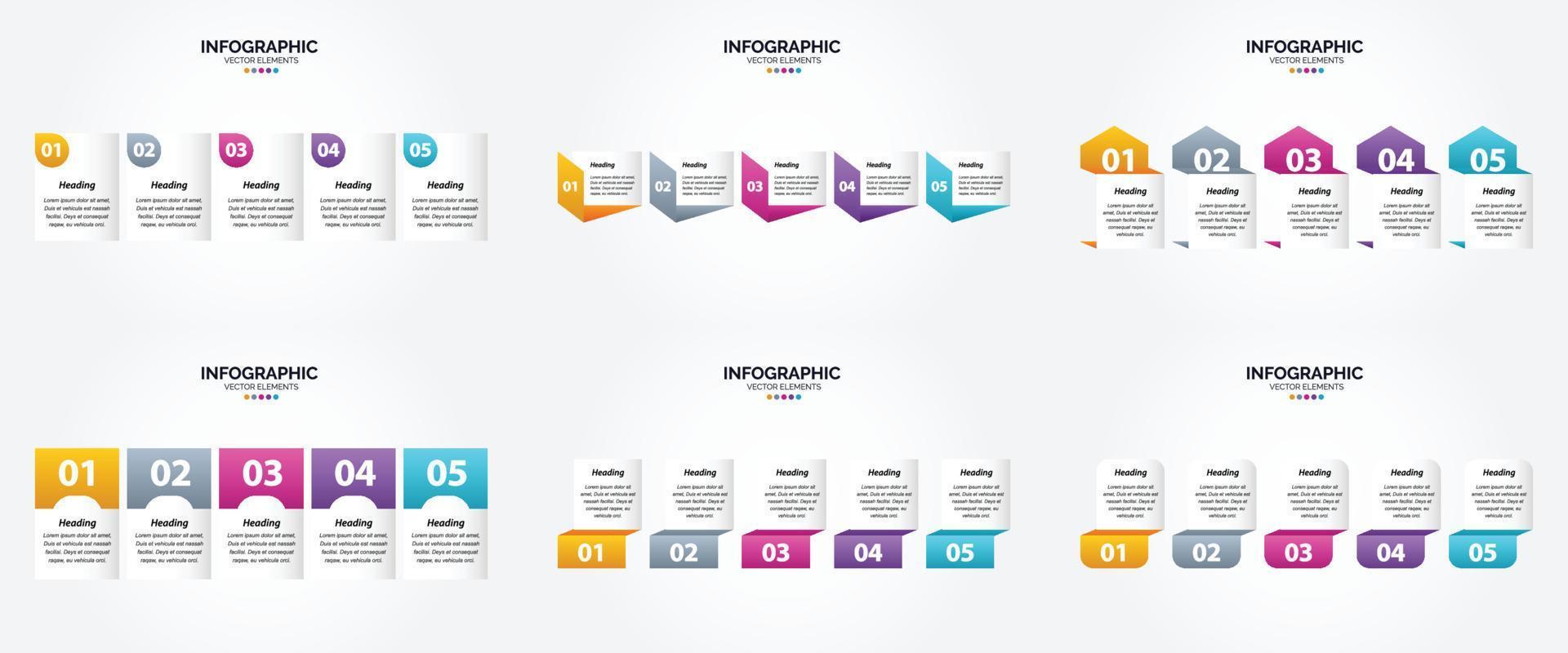 deze reeks van vector infographics is ideaal voor reclame in brochures. flyers. en tijdschriften.