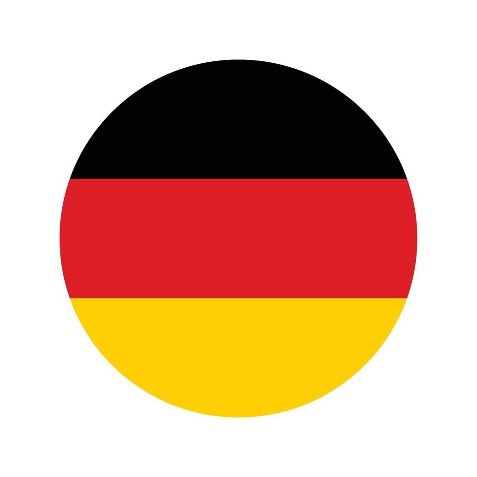 Duitsland pictogram vlag vector