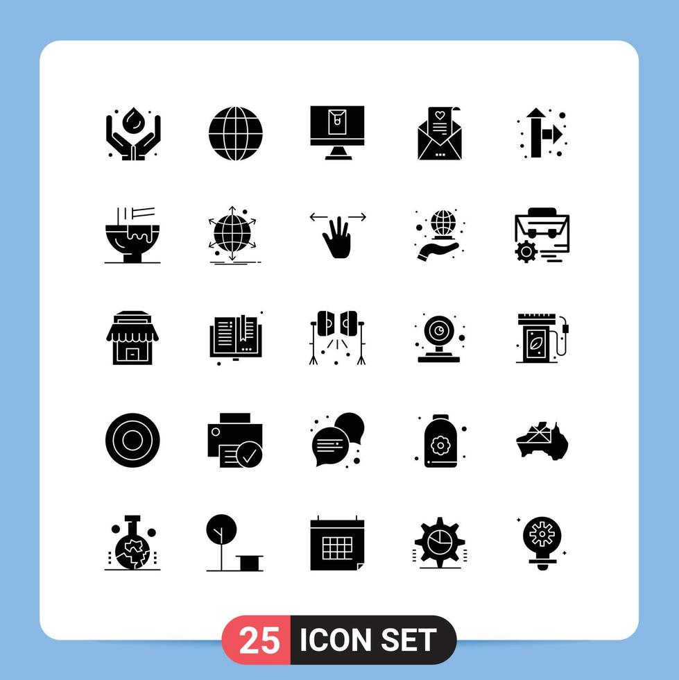 25 creatief pictogrammen modern tekens en symbolen van wijzer bruiloft kaart school- voorstel mail bewerkbare vector ontwerp elementen