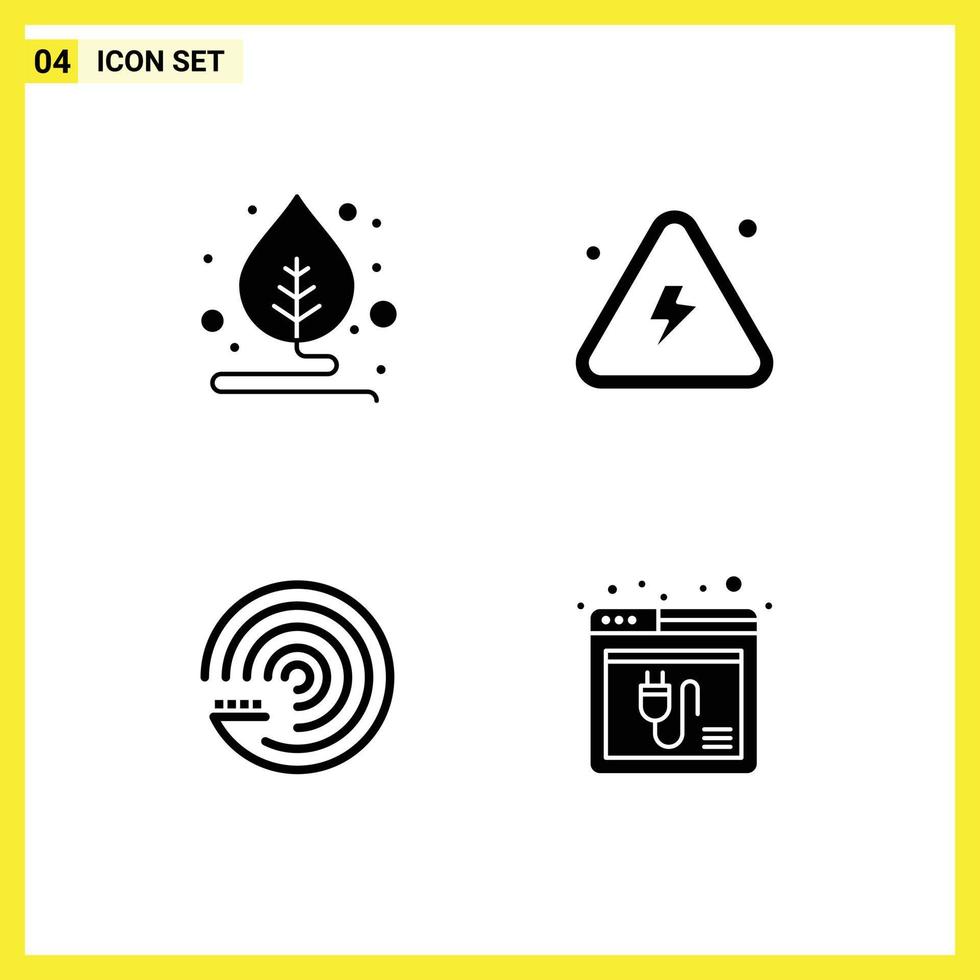 modern reeks van solide glyphs pictogram van blad model- brandbaar zeer scince bewerkbare vector ontwerp elementen