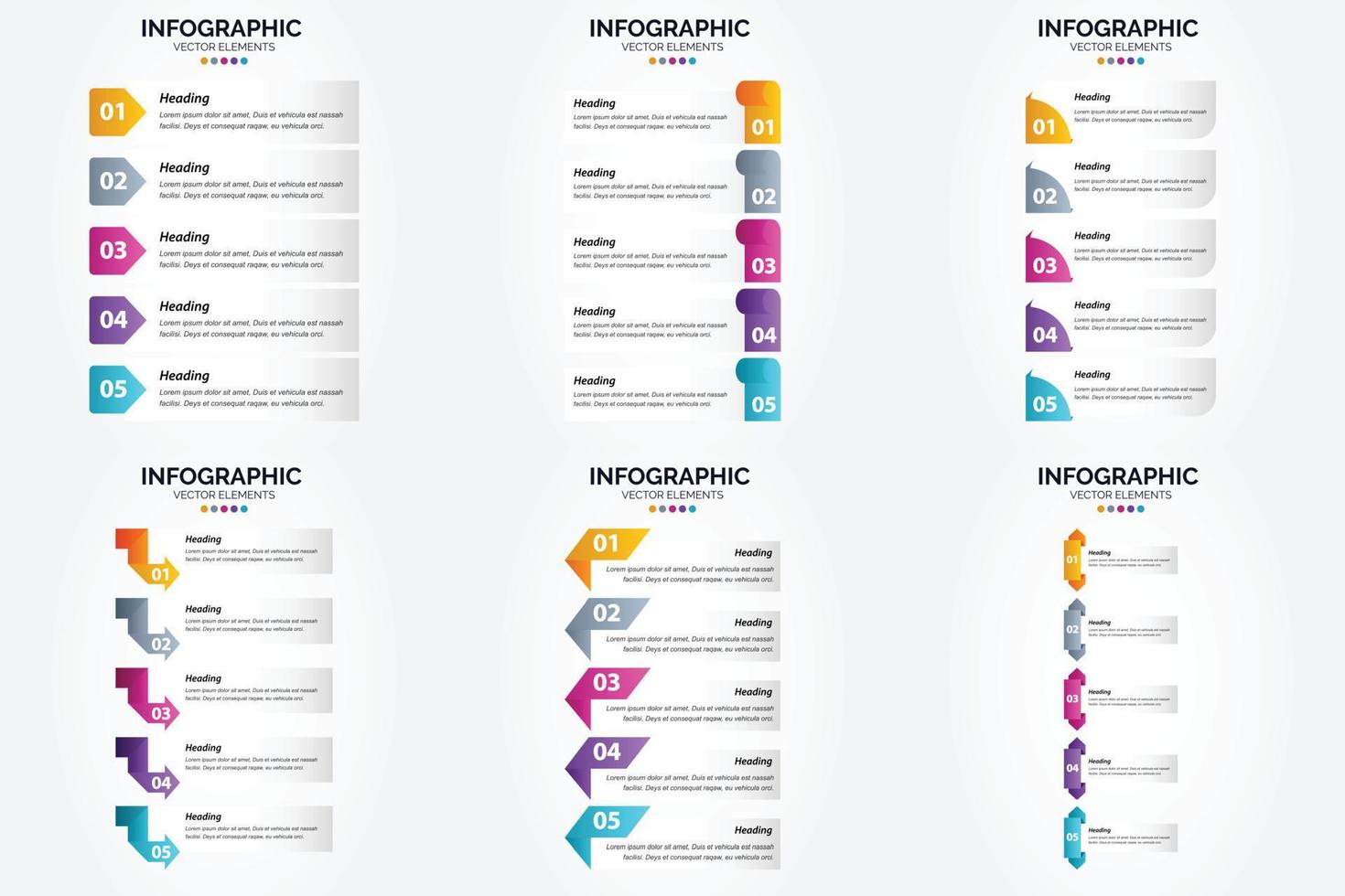 deze vector infographics reeks is perfect voor reclame in een brochure. folder. of tijdschrift.