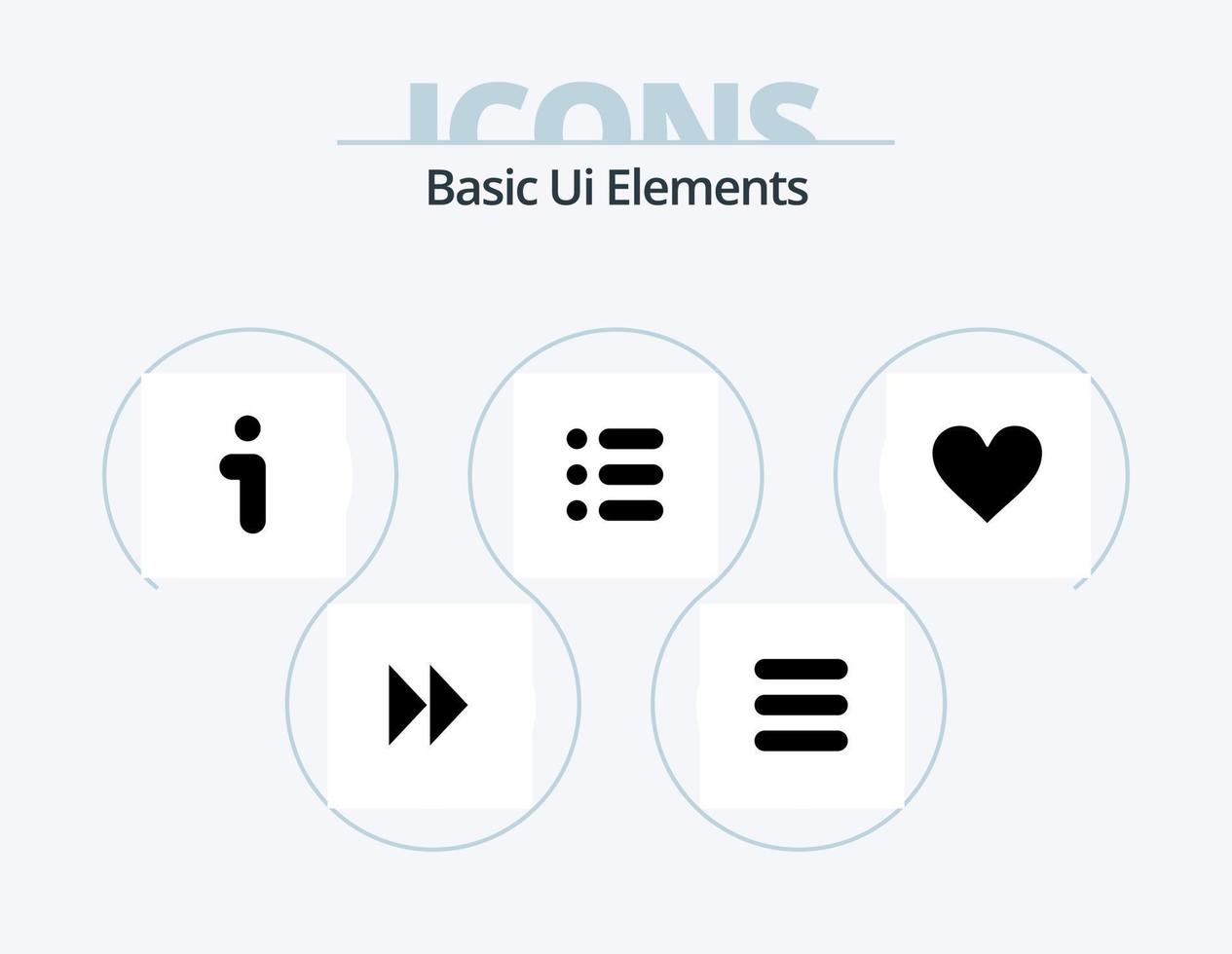 eenvoudig ui elementen glyph icoon pak 5 icoon ontwerp. teken. liefde. informatie. schrijven. taak vector