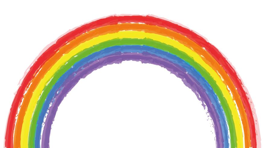Aquarel Rainbow vector