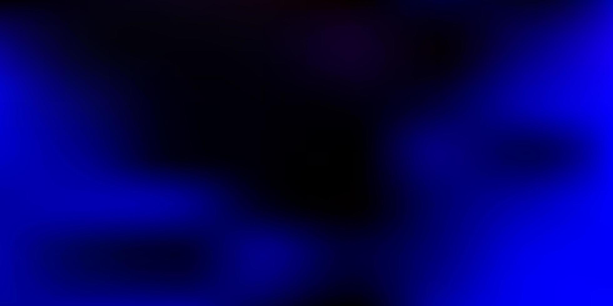 donkerroze, blauwe vector verloop achtergrond wazig.