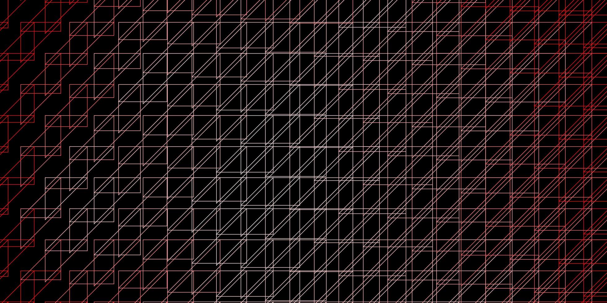 donkeroranje vector achtergrond met lijnen.