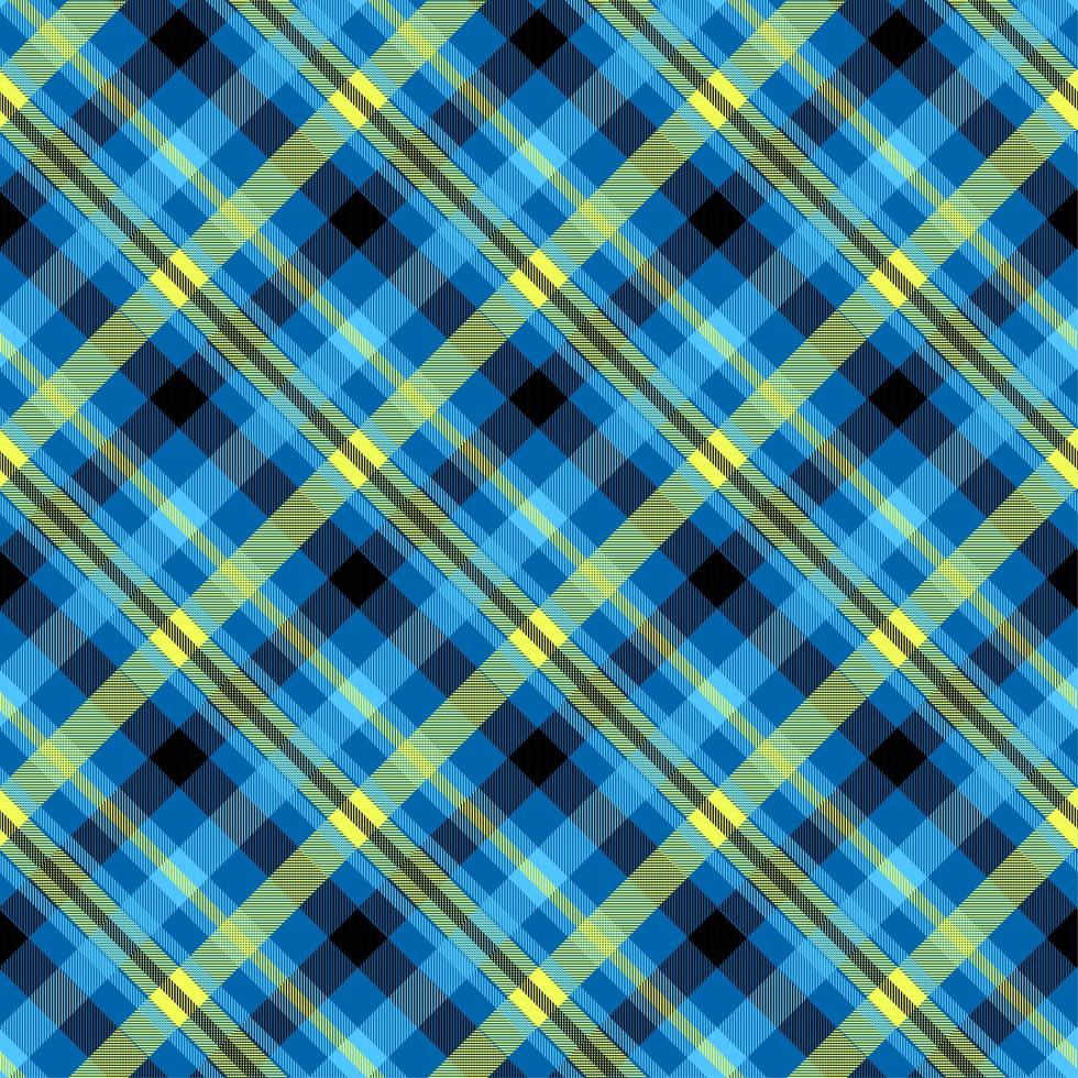 tartan blauwe kleur naadloze vector patroon