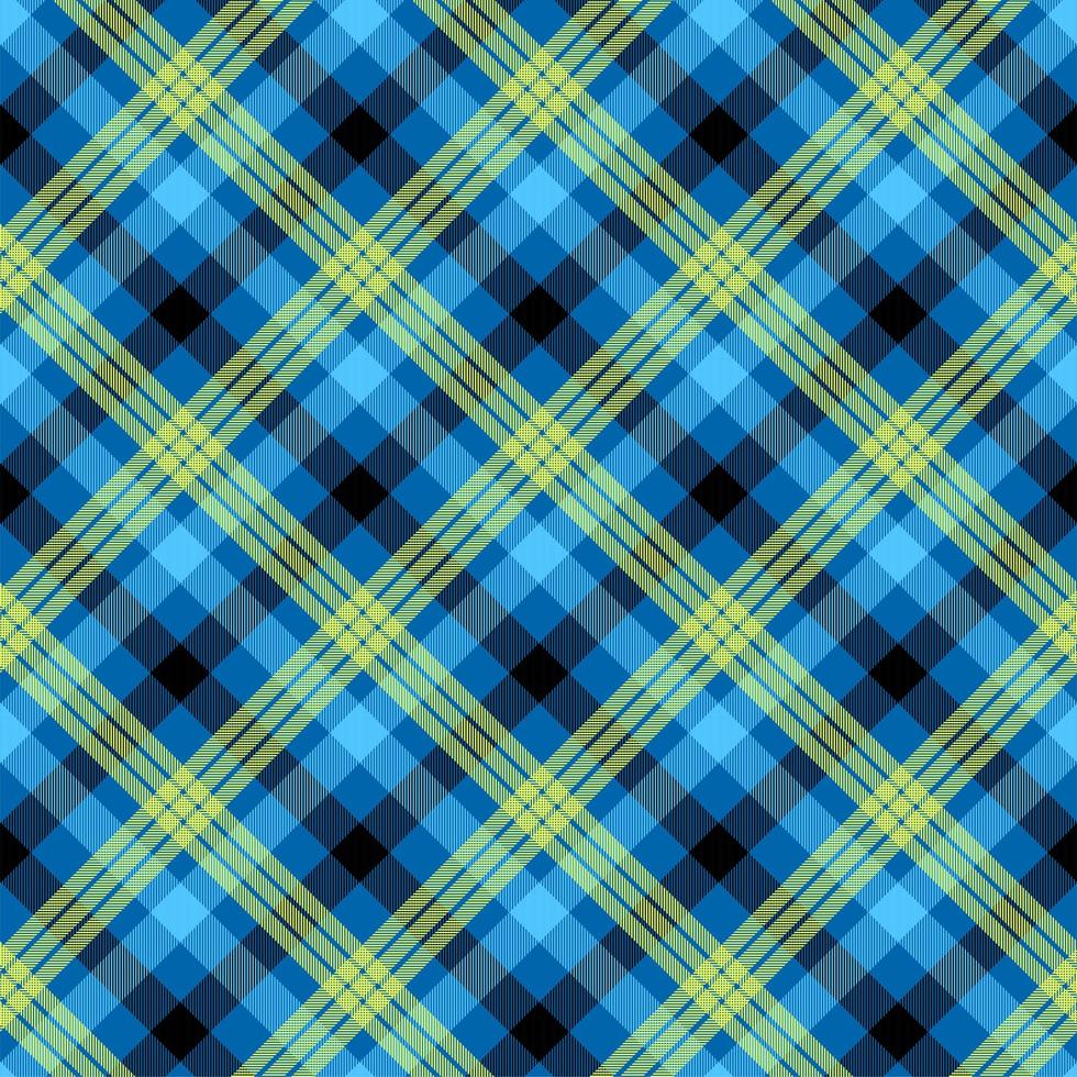 tartan blauwe kleur naadloze vector patroon