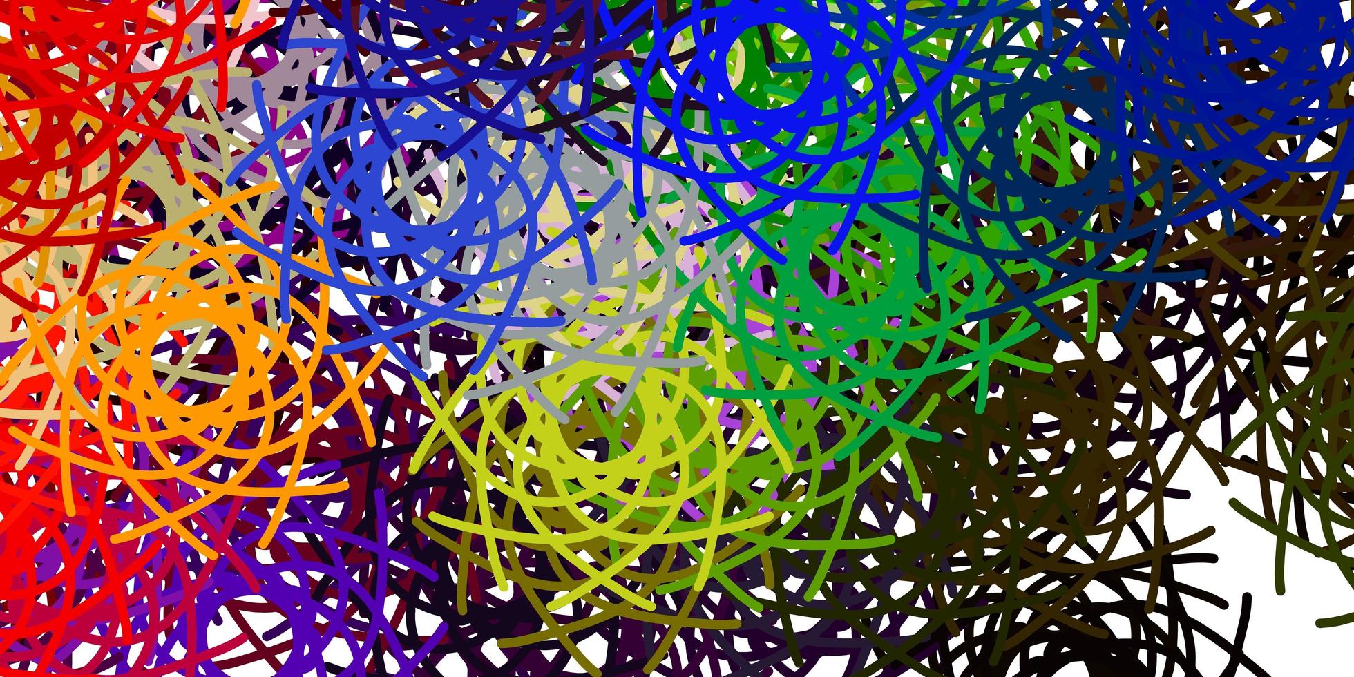 licht veelkleurige vector sjabloon met abstracte vormen.