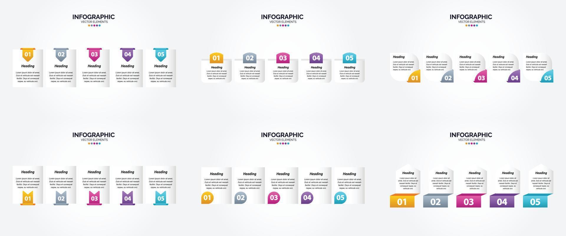 vector illustratie infographics vlak ontwerp reeks voor reclame brochure folder en tijdschrift