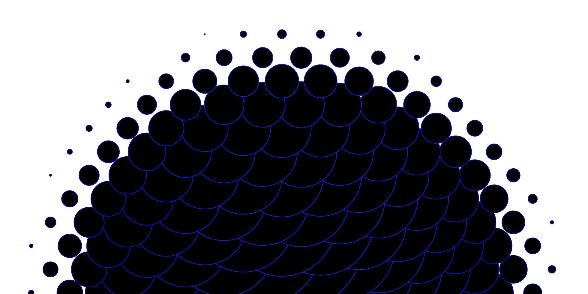 lichtblauw vectorpatroon met bollen. vector