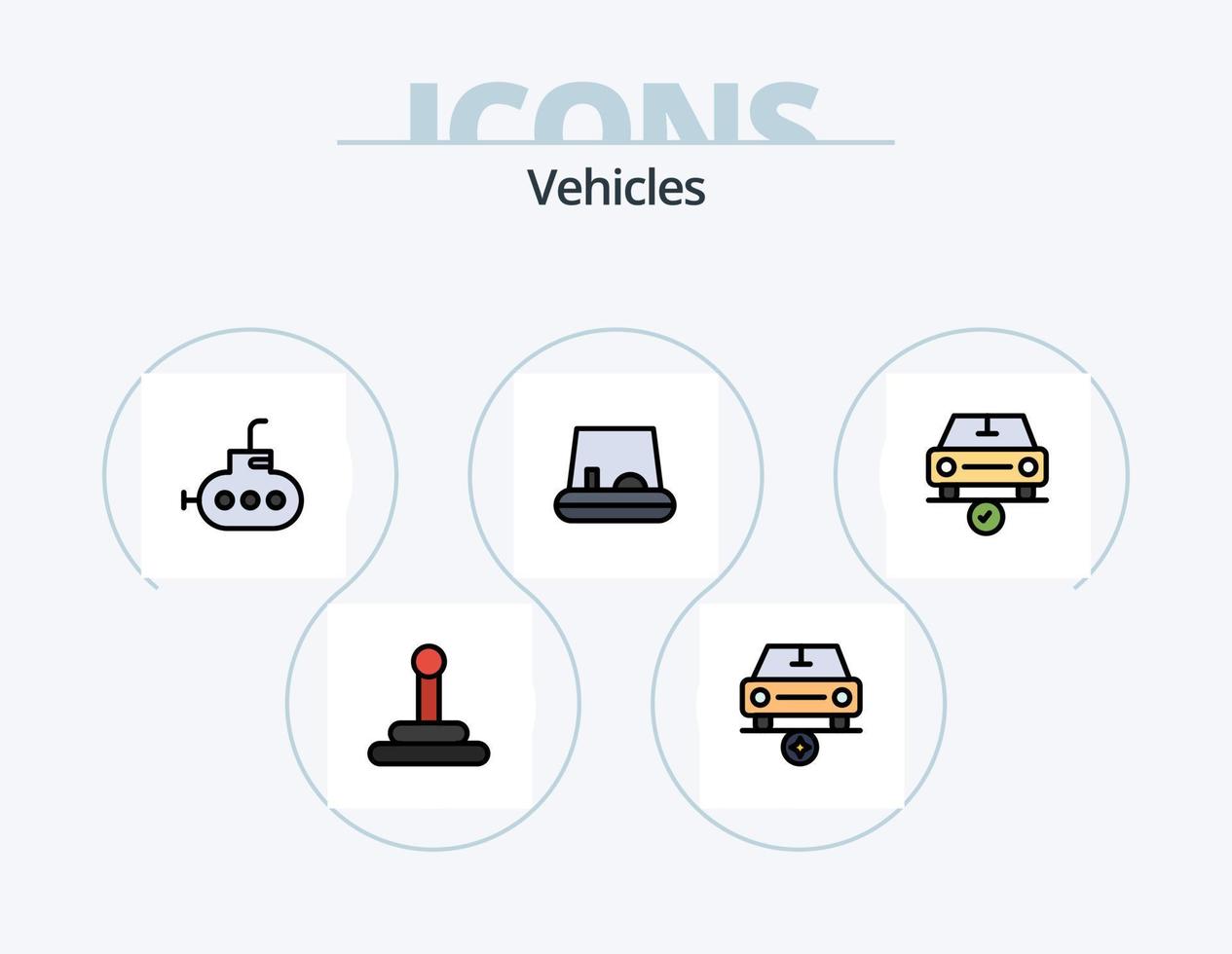 voertuigen lijn gevulde icoon pak 5 icoon ontwerp. minus. verwijderen. voertuig. auto. busje vector