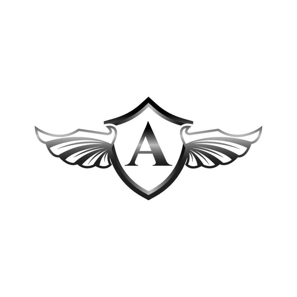 een brief logo vector, een brief logo ontwerp vector illustratie sjabloon