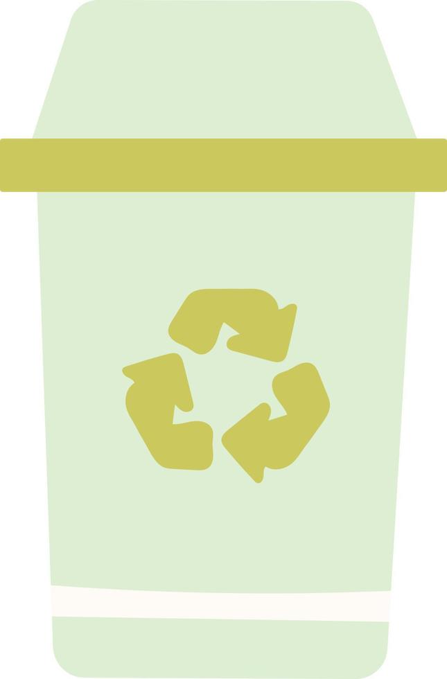 recycle vuilnis bak illustratie vector