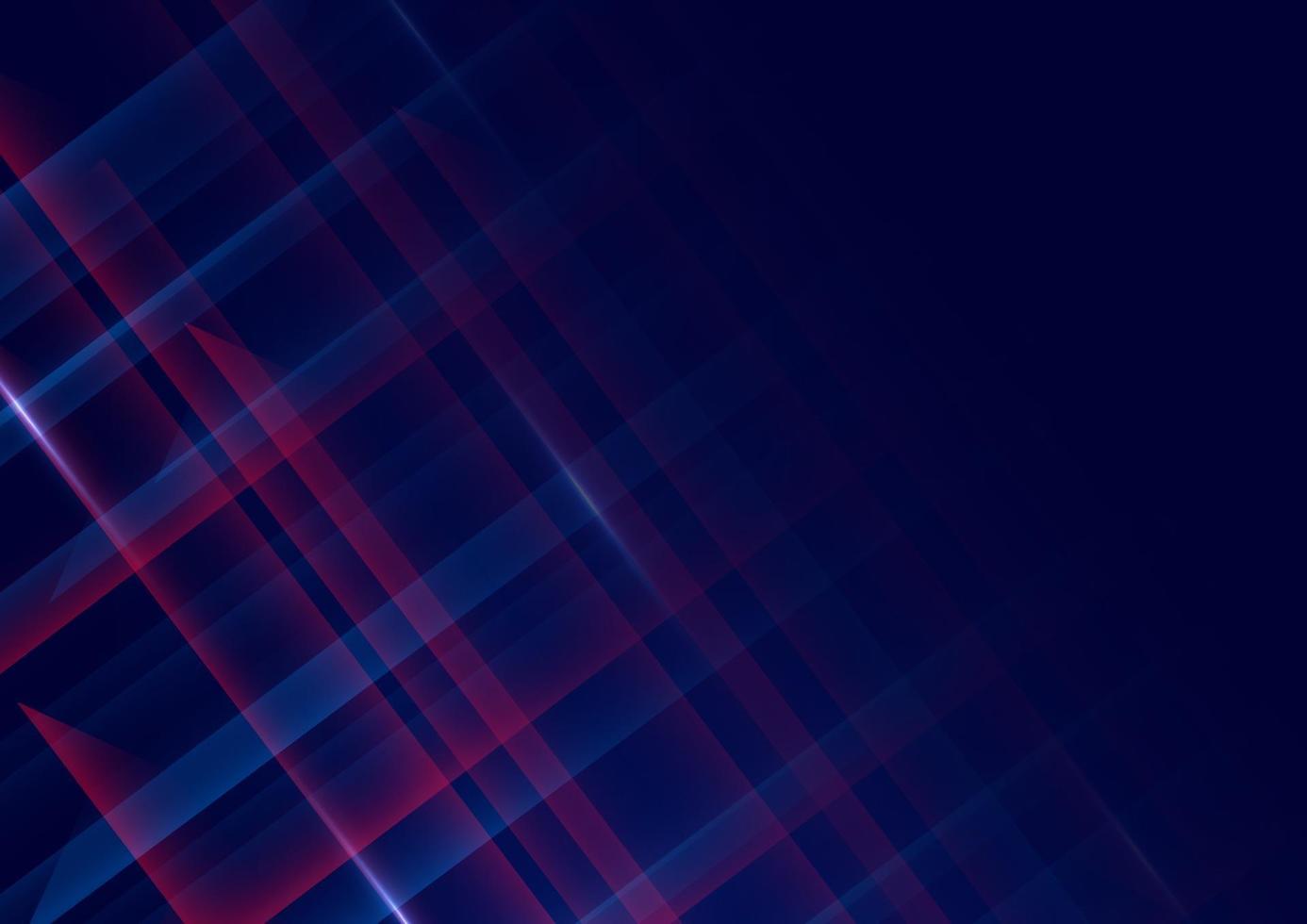 abstracte futuristische digitale rode en blauwe technologieachtergrond. vector