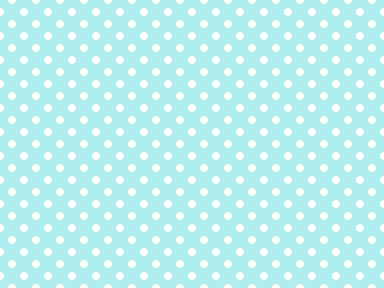 wit polka dots over- pale turkoois achtergrond vector