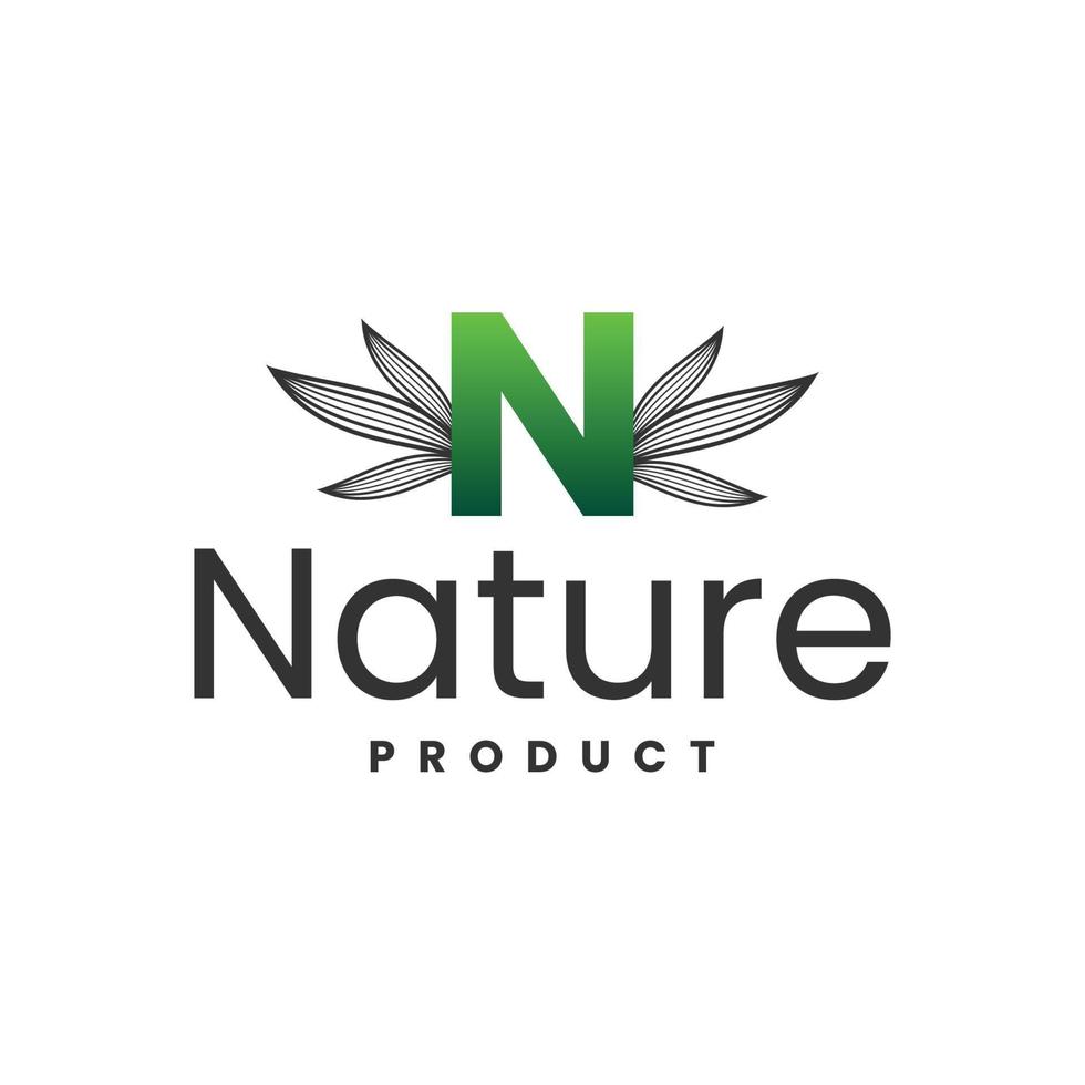 natuur Product logo sjabloon ontwerp vector