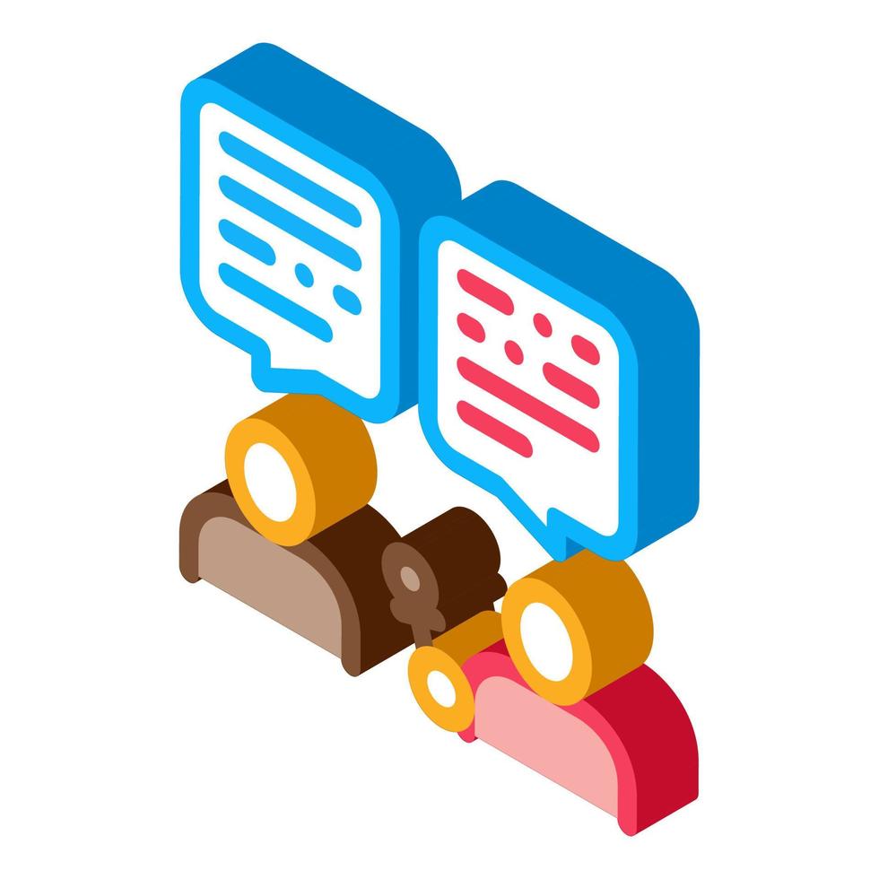 microfoon gereedschap isometrische icoon vector illustratie