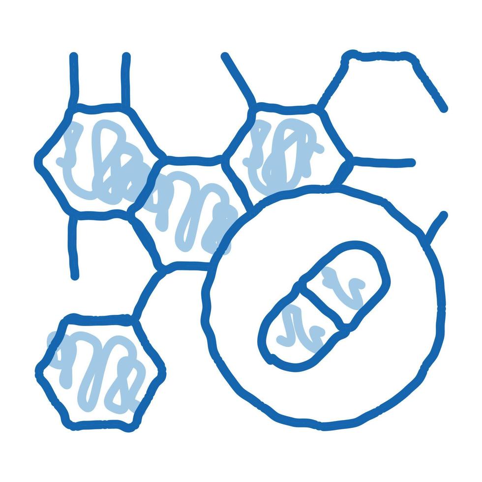 effect van verdovende middelen Aan lichaam supplementen tekening icoon hand- getrokken illustratie vector