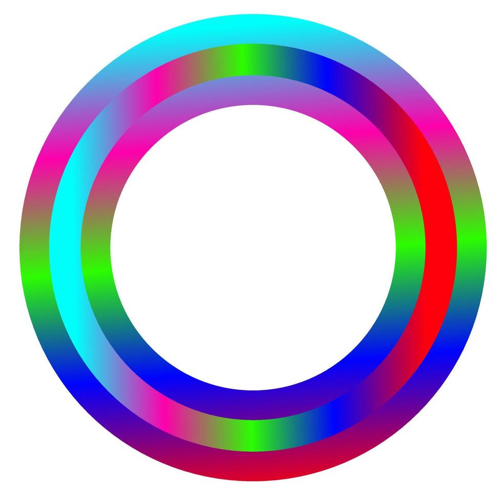 abstract kleurrijk cirkel vector