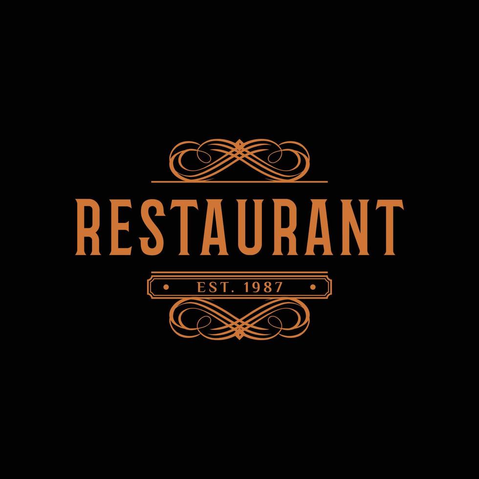 restaurant icoon logo ontwerp sjabloon vector