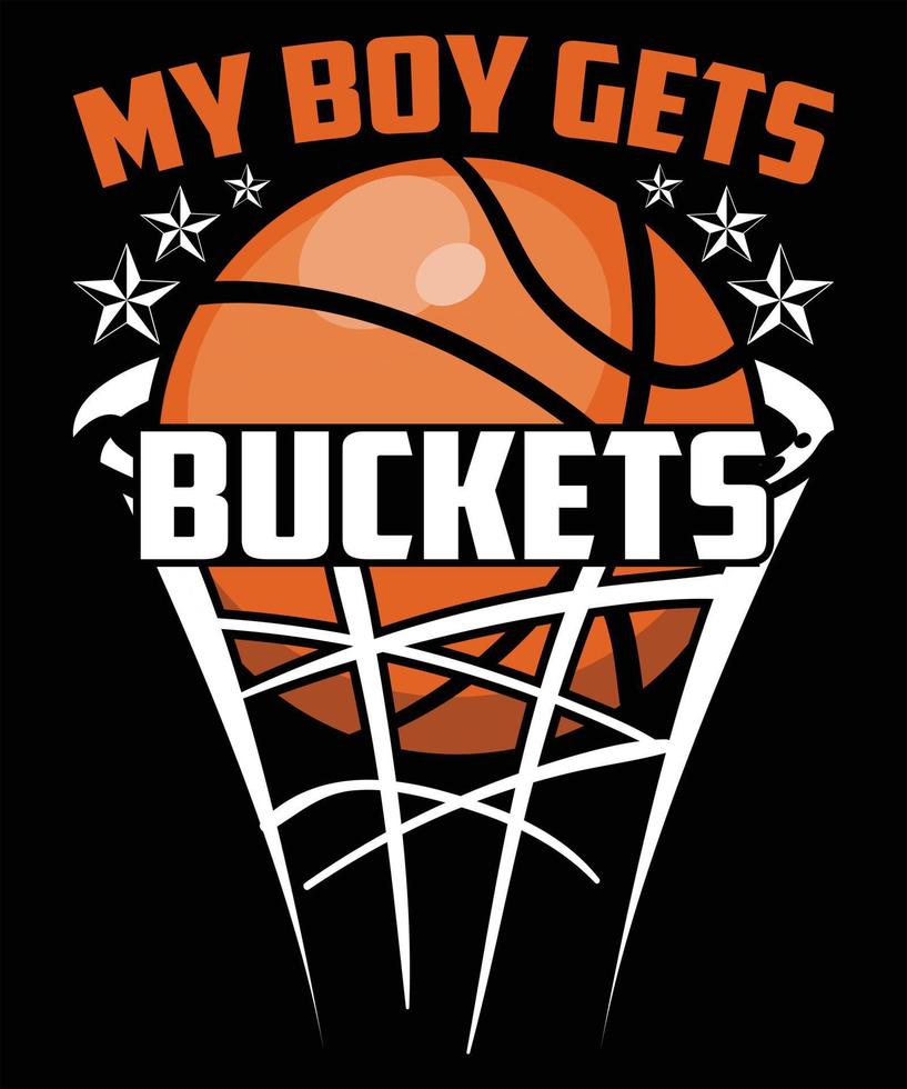 basketbal retro wijnoogst typografie grafisch vector t-shirt illustratie