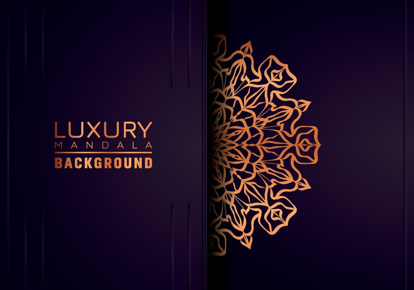 luxe sier- mandala achtergrond, arabesk stijl vector