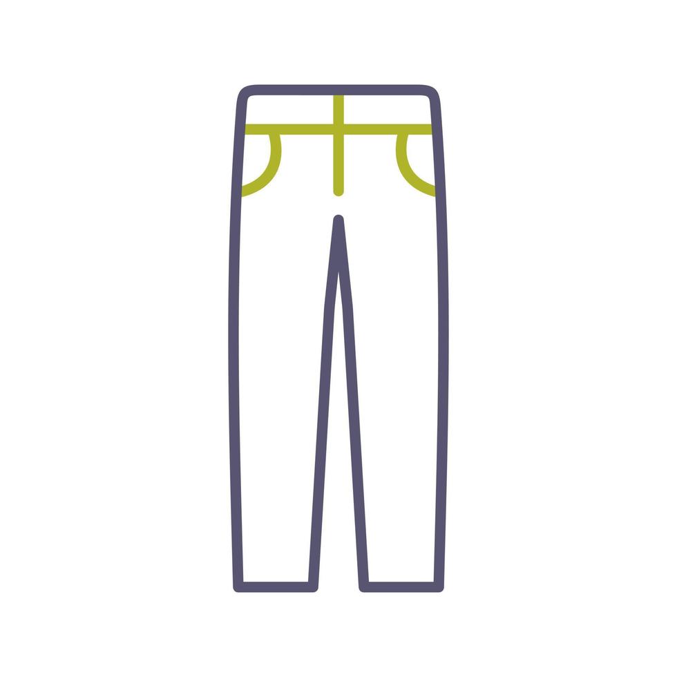 Mannen broek vector icoon