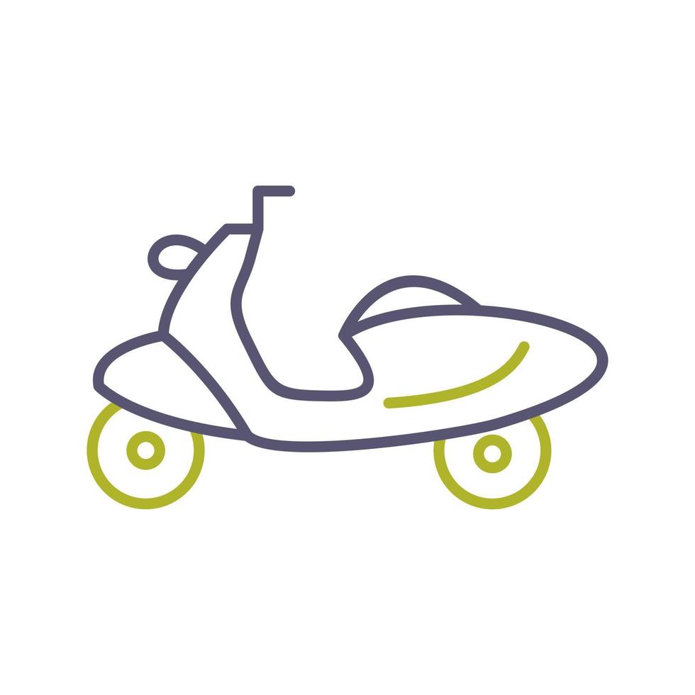 scooter vector pictogram