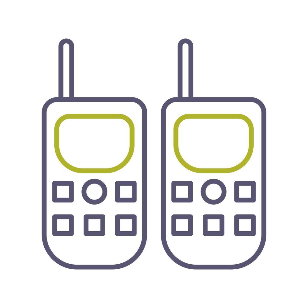 walkie talkie vector icoon