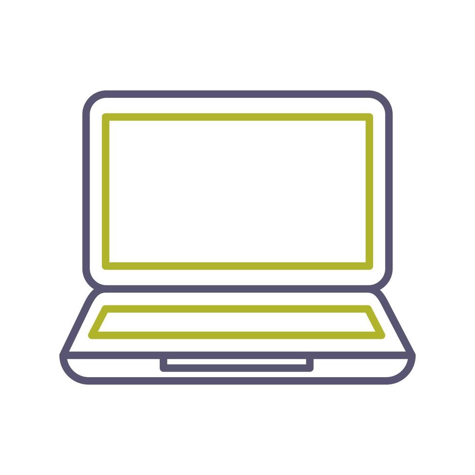 laptop vector pictogram