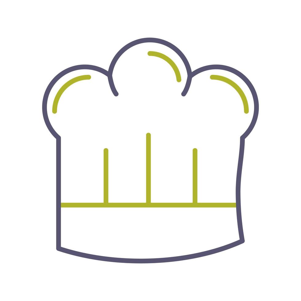 chef hoed vector icon