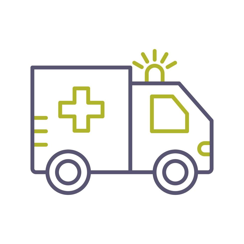 ambulance vector pictogram