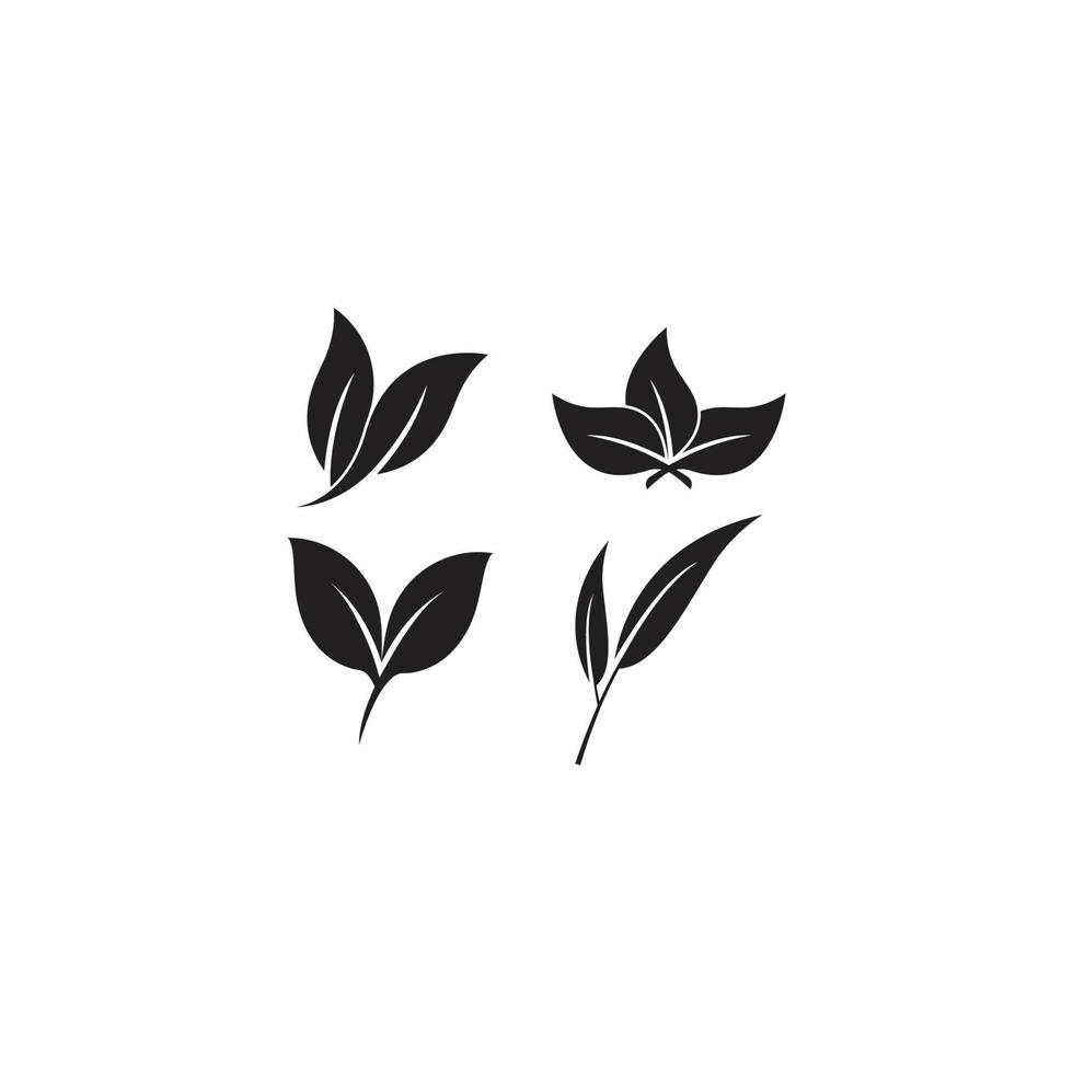 groen blad logo vector