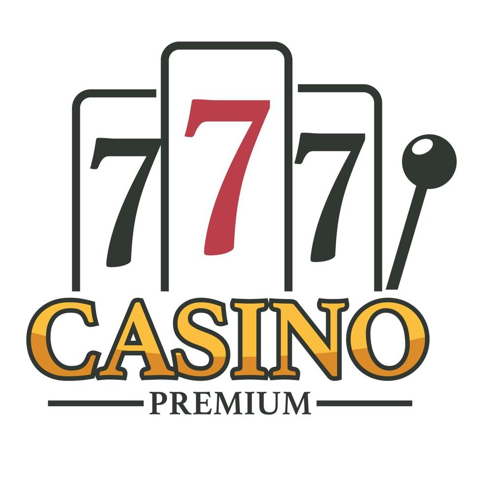 casino club sleuf machines en hefboom arm geïsoleerd icoon vector
