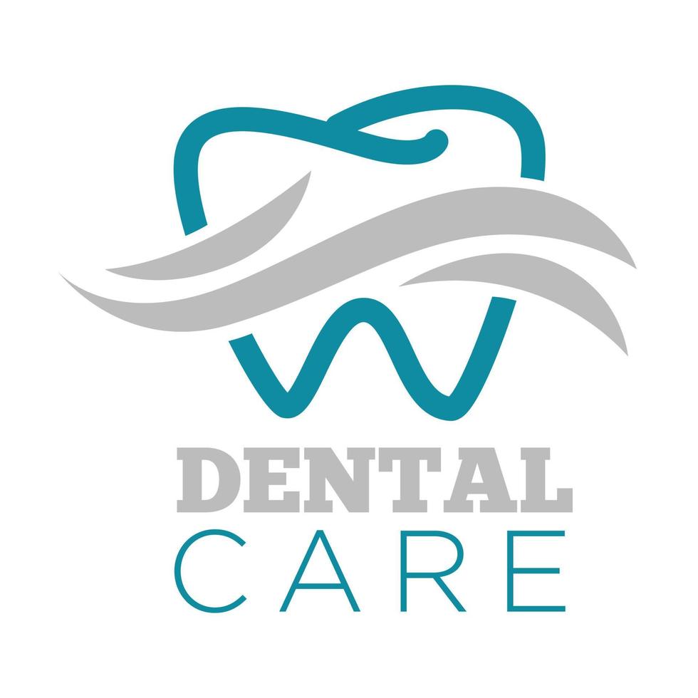 tandheelkundig zorg tandarts onderhoud geïsoleerd icoon tand vector