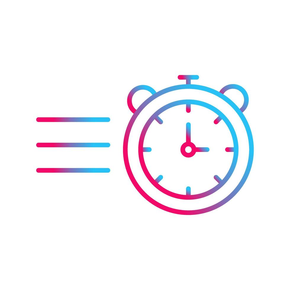 stopwatch vector pictogram